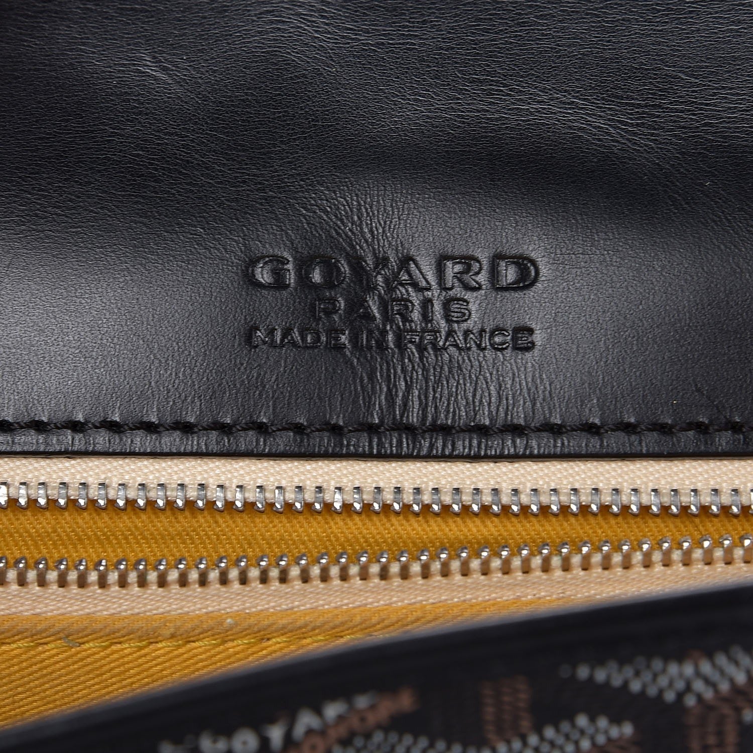 Goyard Goyardine Belvedere MM Messenger Bag Black 6 of 7