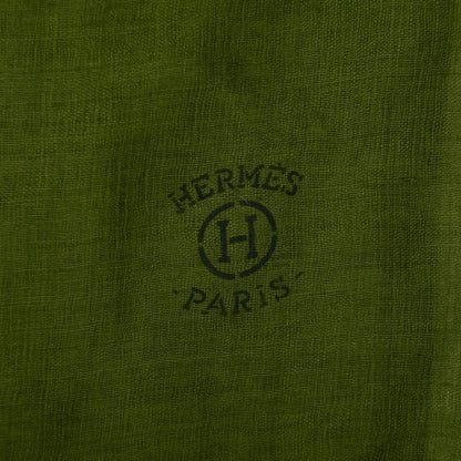 Hermes Cashmere Silk Plume Unie Stole 4 of 5
