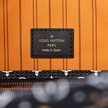 Louis Vuitton Monogram Giant Jungle Neverfull MM Black 7 of 11