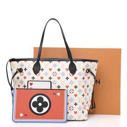 Louis Vuitton Game On Neverfull MM White 10 of 10