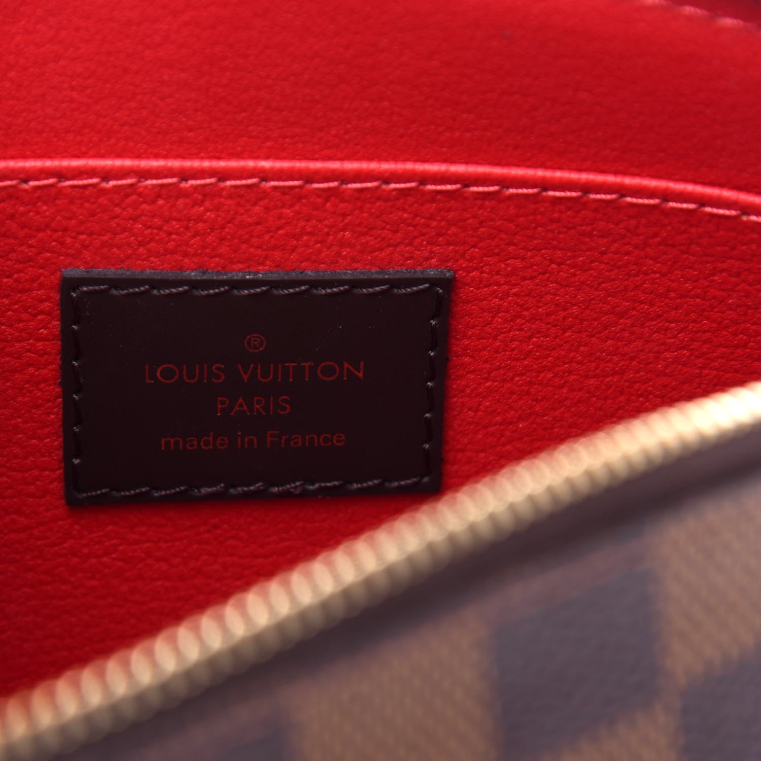Louis Vuitton Damier Ebene Cosmetic Pouch 6 of 8