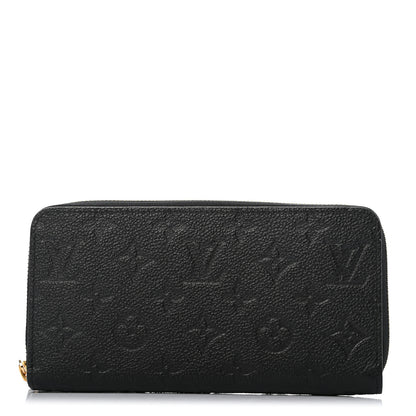 Louis Vuitton Empreinte Zippy Wallet Black 1 of 7