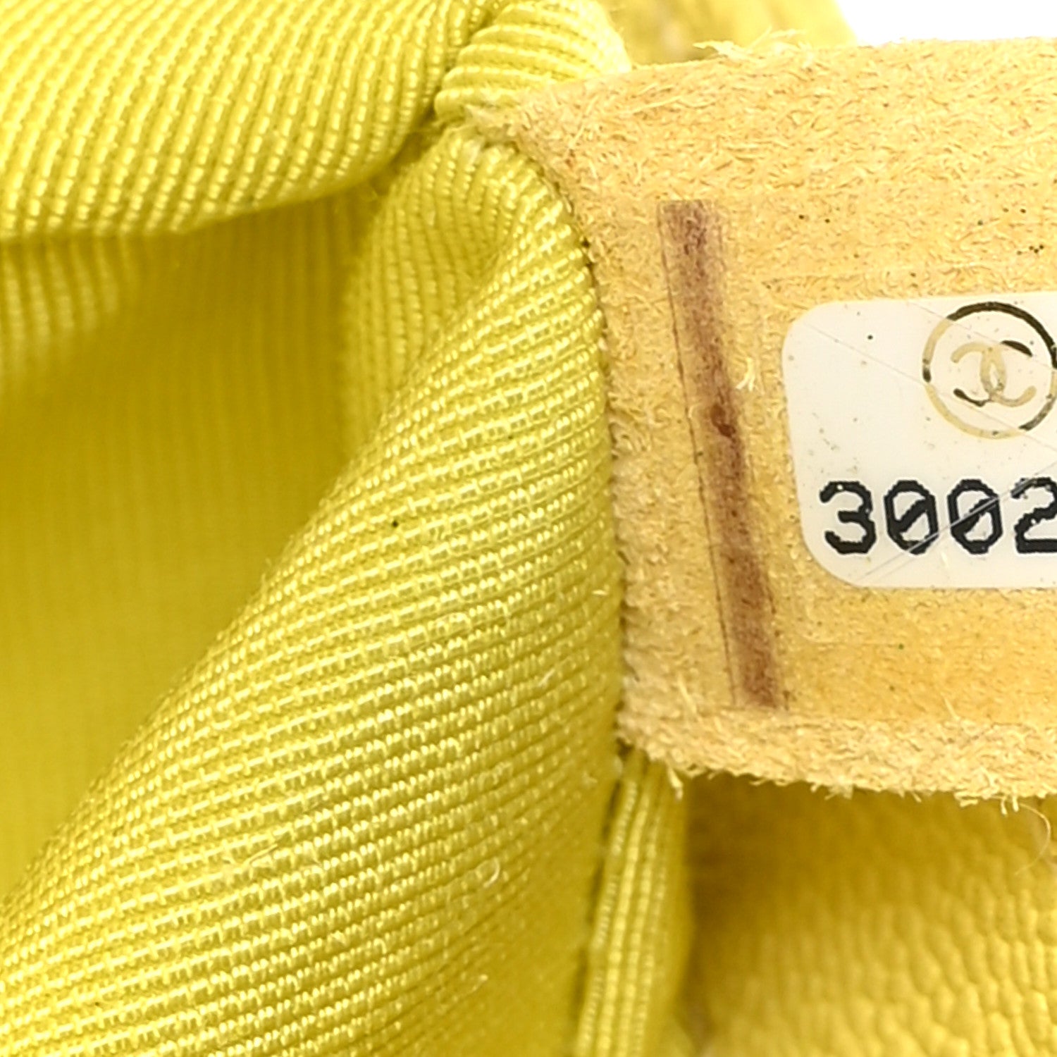Chanel Caviar Chevron Quilted Small Boy Flap Yellow 6 of 10