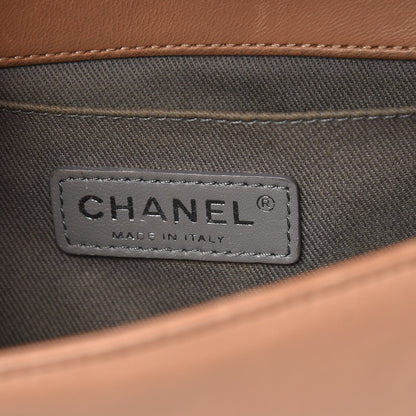 Chanel Lambskin Quilted Small Boy Flap Beige 5 of 18