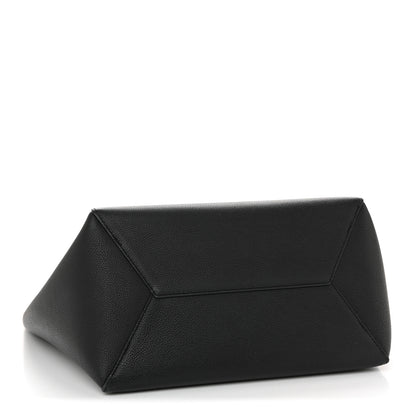 Louis Vuitton Calfskin Lockme Cabas Black 4 of 15