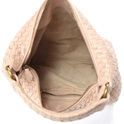 Bottega Veneta Nappa Intrecciato Pyramid Hobo Lotus 9 of 12