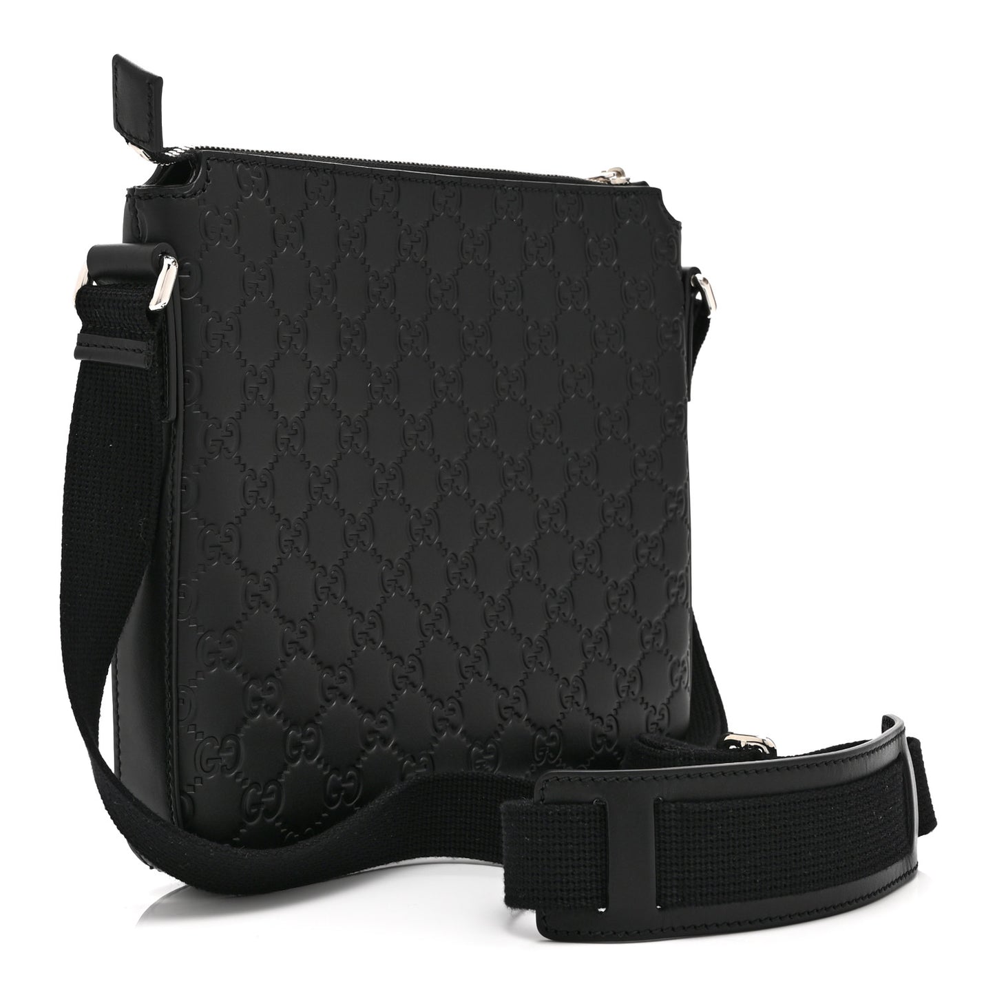 Guccissima Signature Small Messenger Bag Black