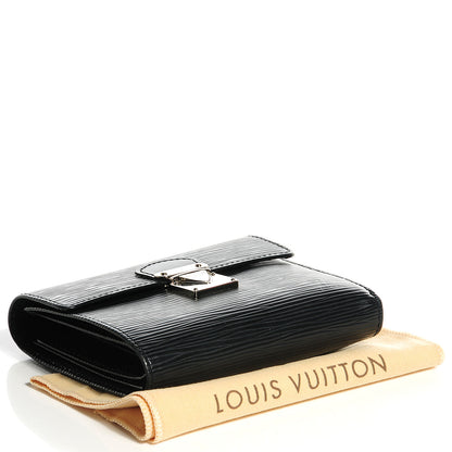 Louis Vuitton Epi Koala Wallet Black 4 of 8