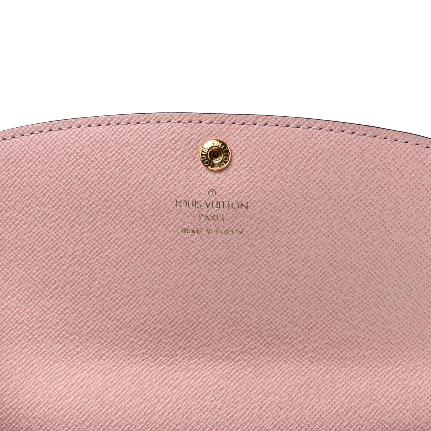 Monogram Emilie Wallet Rose Ballerine