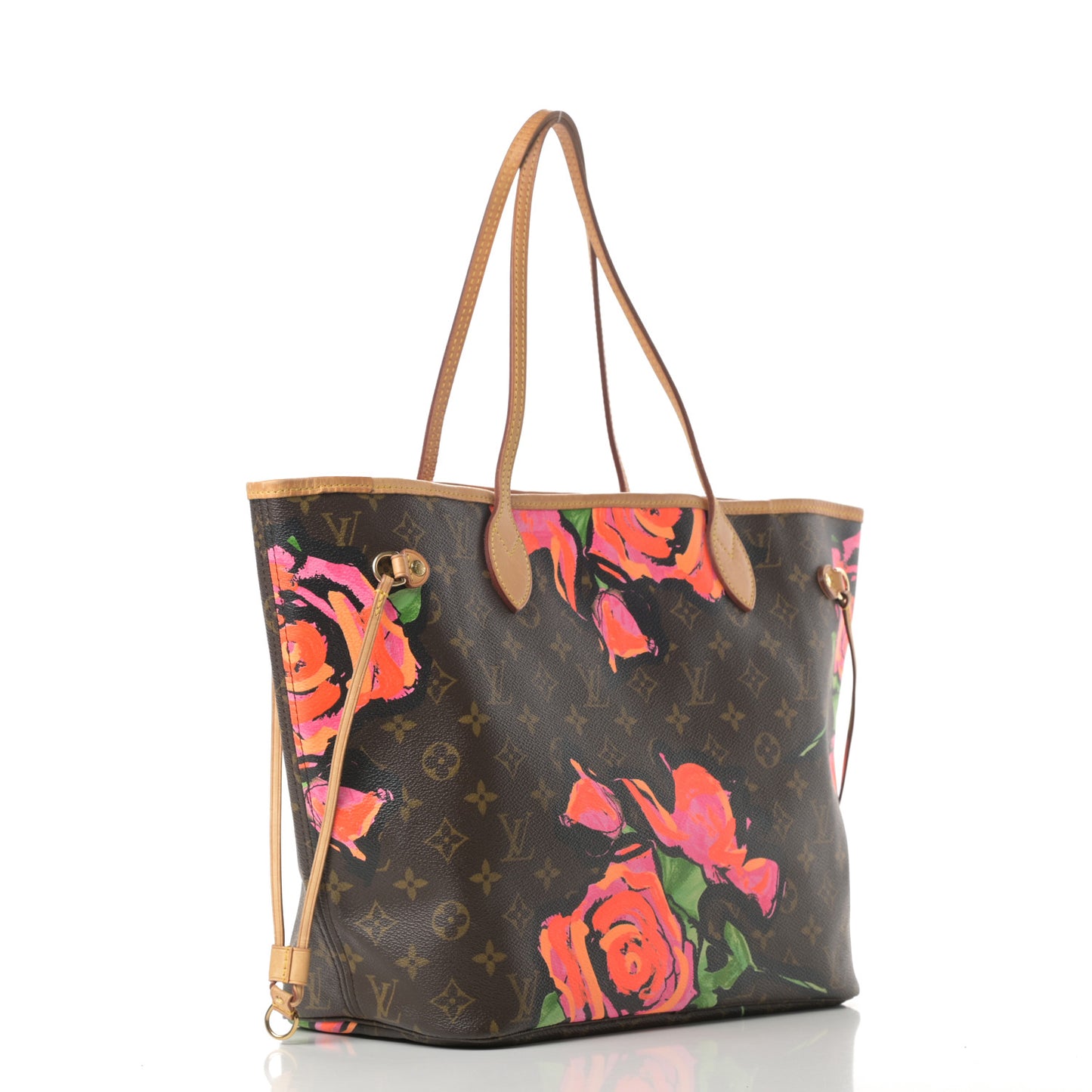 Monogram Roses Neverfull MM