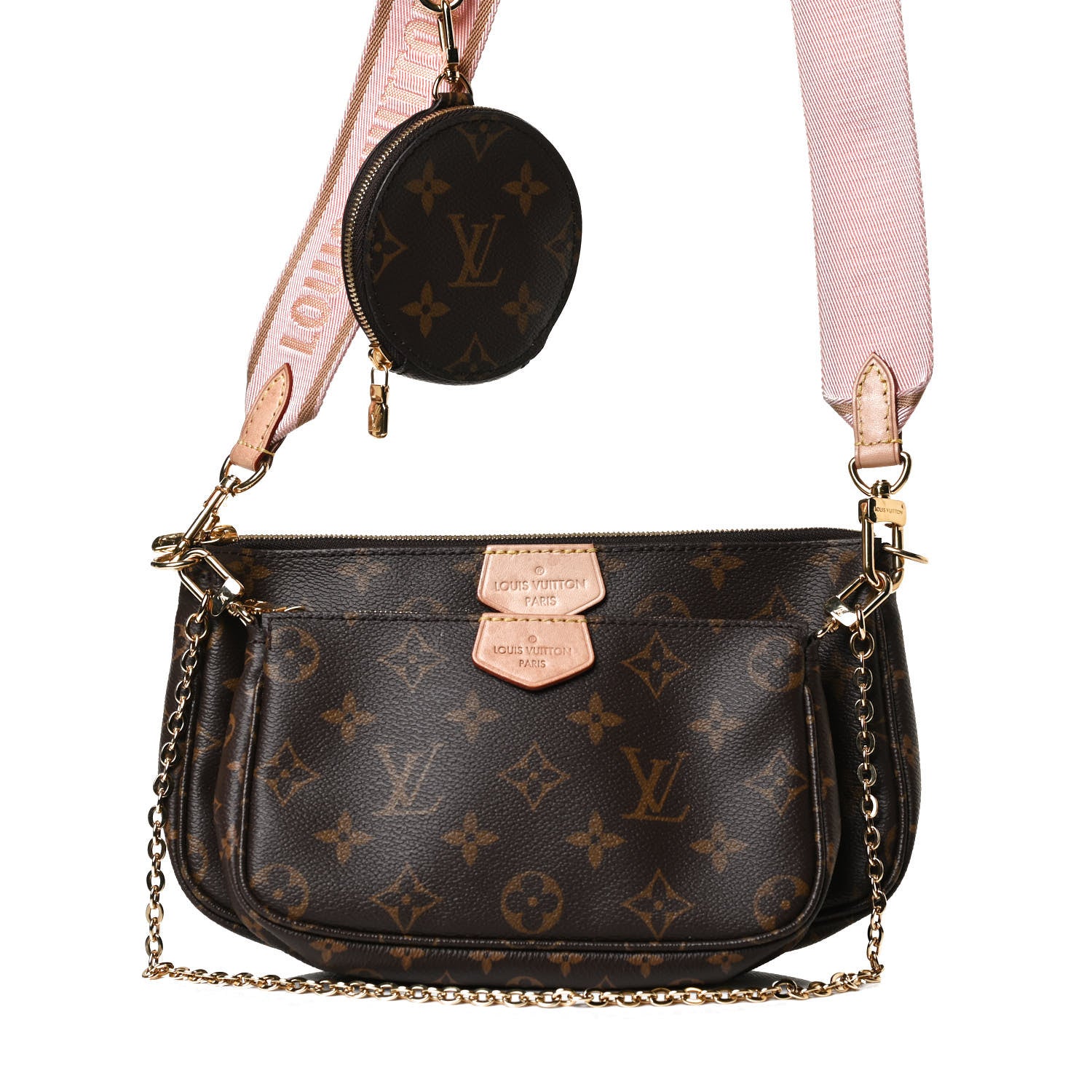 Louis Vuitton Monogram Multi Pochette Accessories Rose Clair 8 of 16
