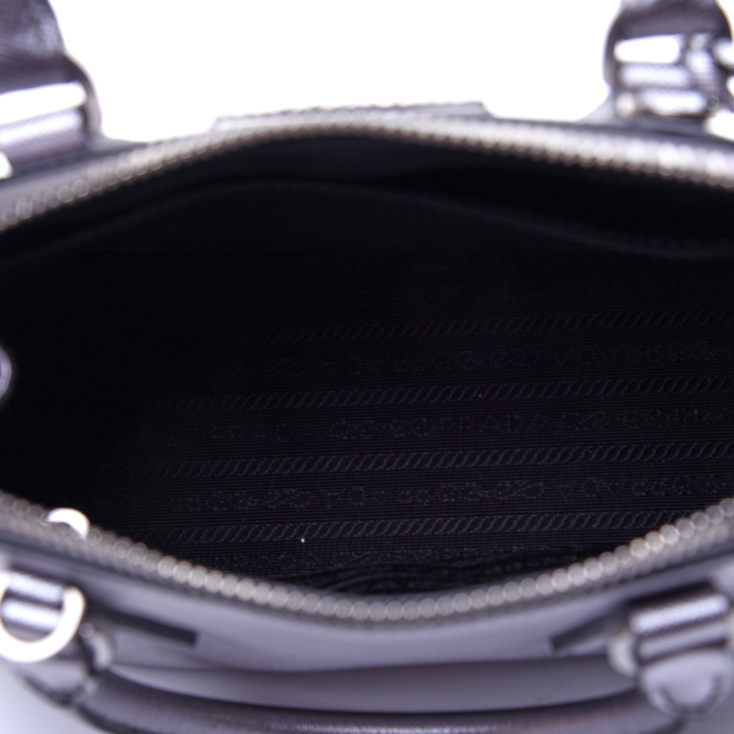 Prada Saffiano Lux Small Promenade Tote Cromo 5 of 12