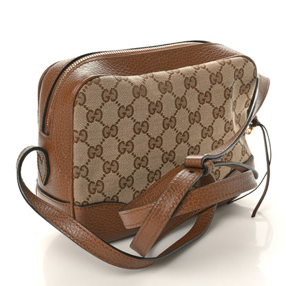 Gucci Monogram Mini Bree Messenger Bag Beige Tabacco 2 of 11