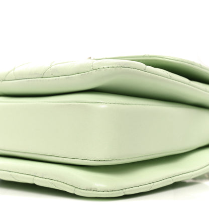 Chanel Lambskin Quilted Small Trendy CC Flap Dual Handle Bag Light Green 10 of 10