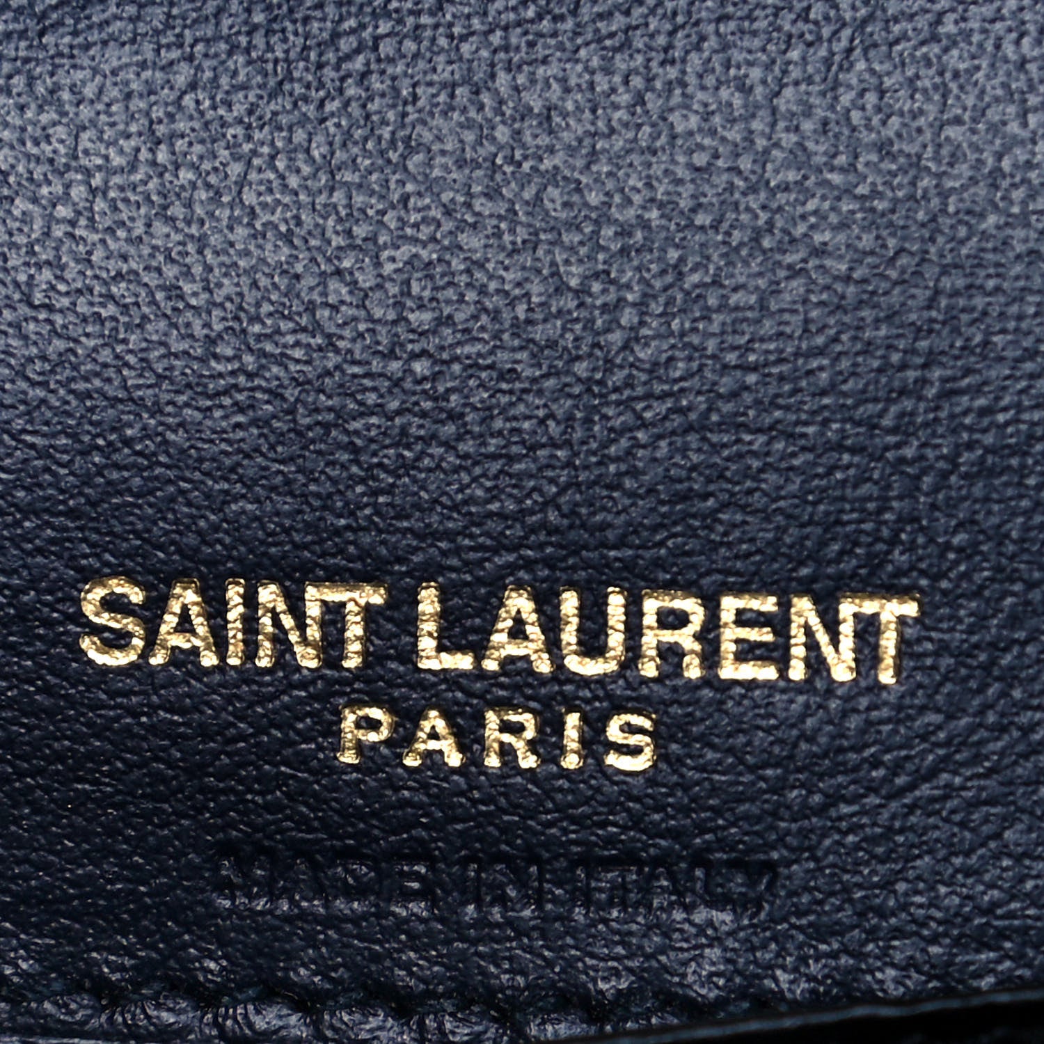 Saint Laurent Smooth Calfskin Monogram Kate Belt Bag Deep Marine 5 of 8