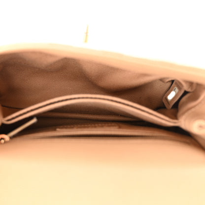 Chanel Caviar Quilted Mini Coco Handle Flap Beige 5 of 11