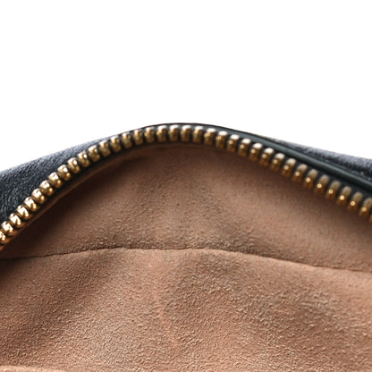 Gucci Monogram Matelasse Diagonal Small GG Marmont Chain Shoulder Bag Beige Black 12 of 16