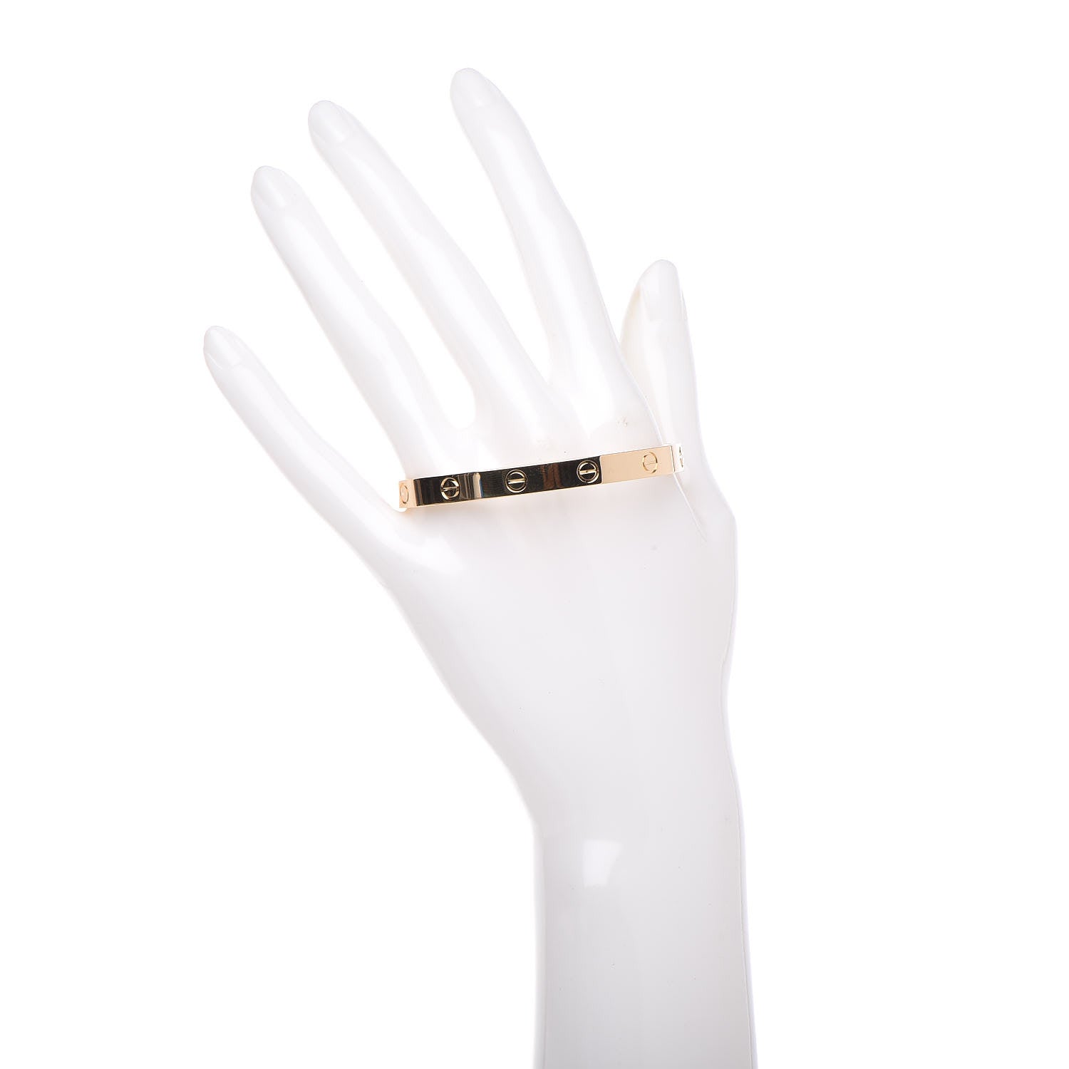 Cartier 18K Yellow Gold LOVE Bracelet 17 2 of 7