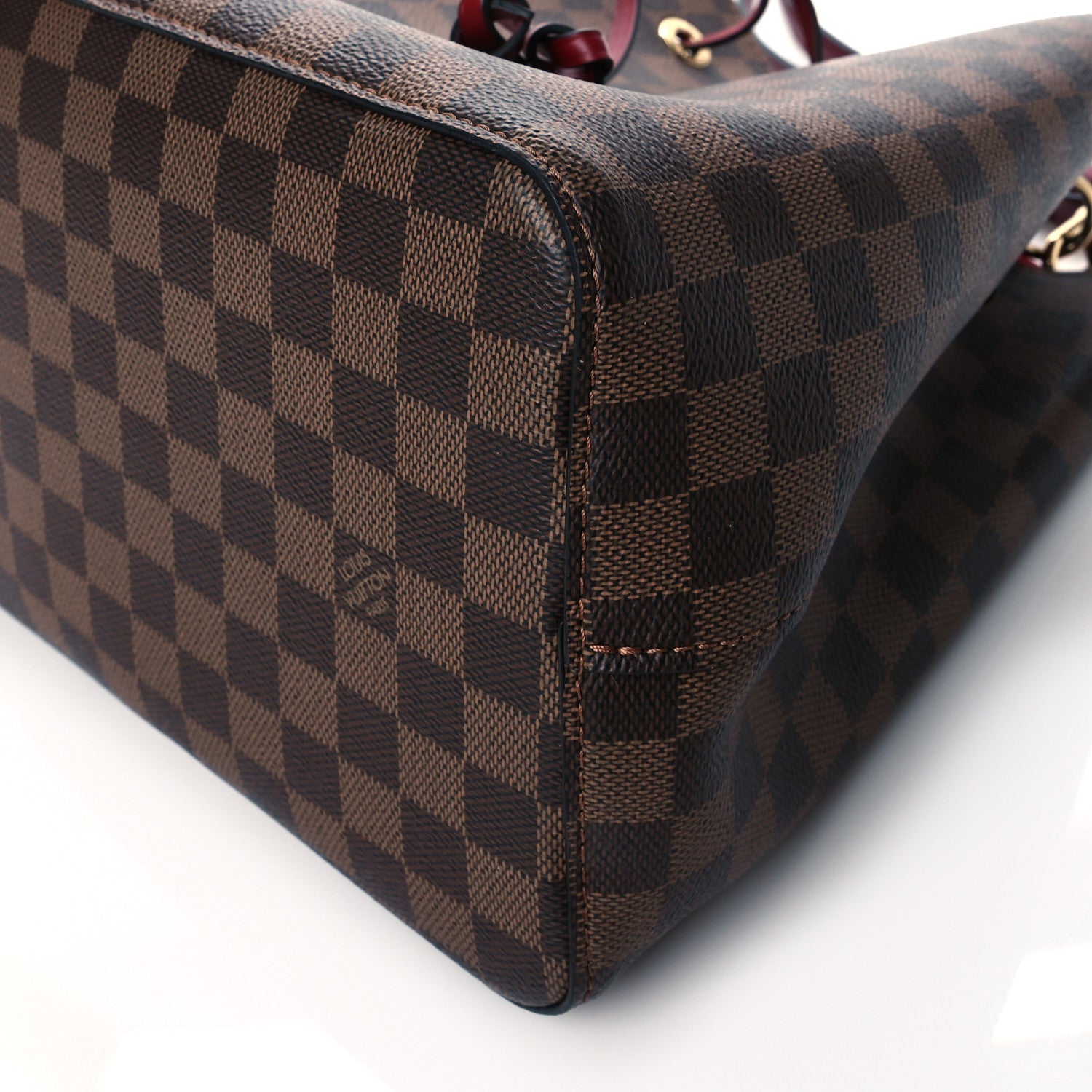 Louis Vuitton Damier Ebene Neonoe MM Cherry Berry 9 of 9
