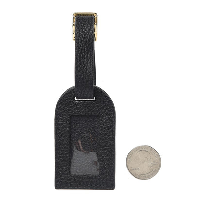 Louis Vuitton Taurillon City Steamer Luggage Tag Black 2 of 2