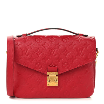 Louis Vuitton Empreinte Pochette Metis Scarlet 1 of 9