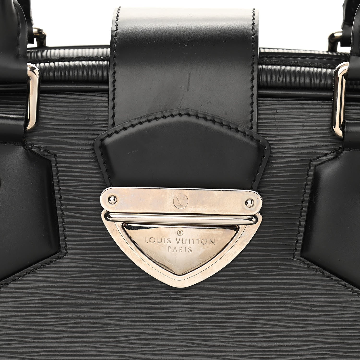 Louis Vuitton Epi Bowling Montaigne GM Black 7 of 12