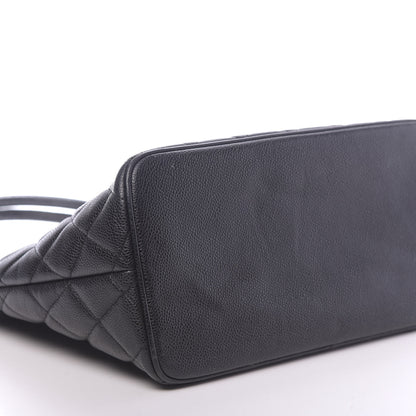 Chanel Caviar Quilted Medallion Tote Black 11 of 18