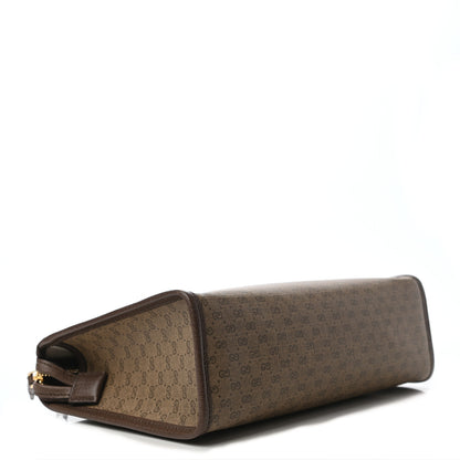 Gucci Mini Vintage GG Supreme Monogram Zip Pouch Beige New Acero 4 of 9