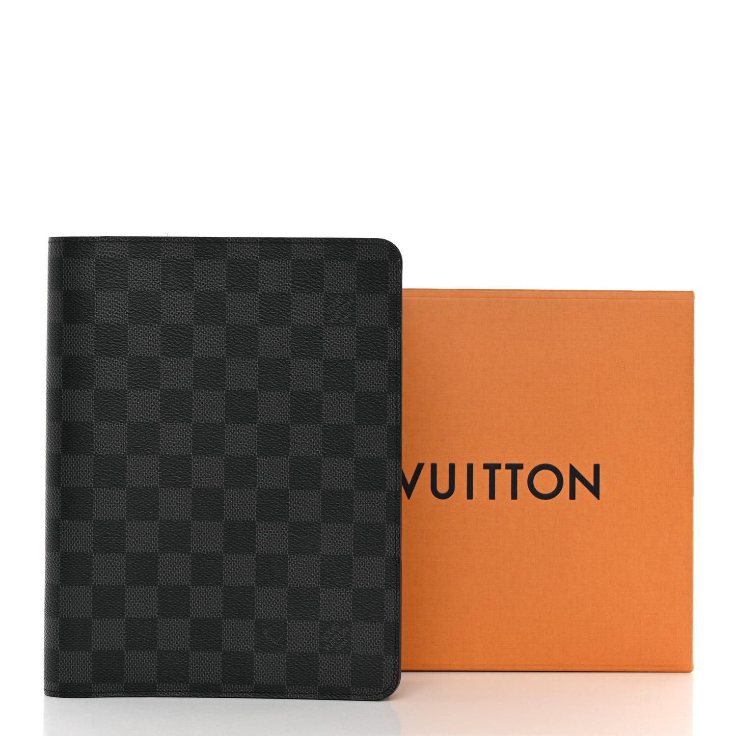 Damier Graphite Desk Agenda Cover