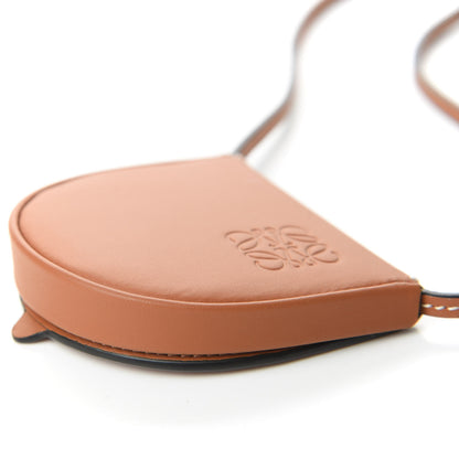 Loewe Soft Calfskin Mini Heel Pouch Tan 6 of 10
