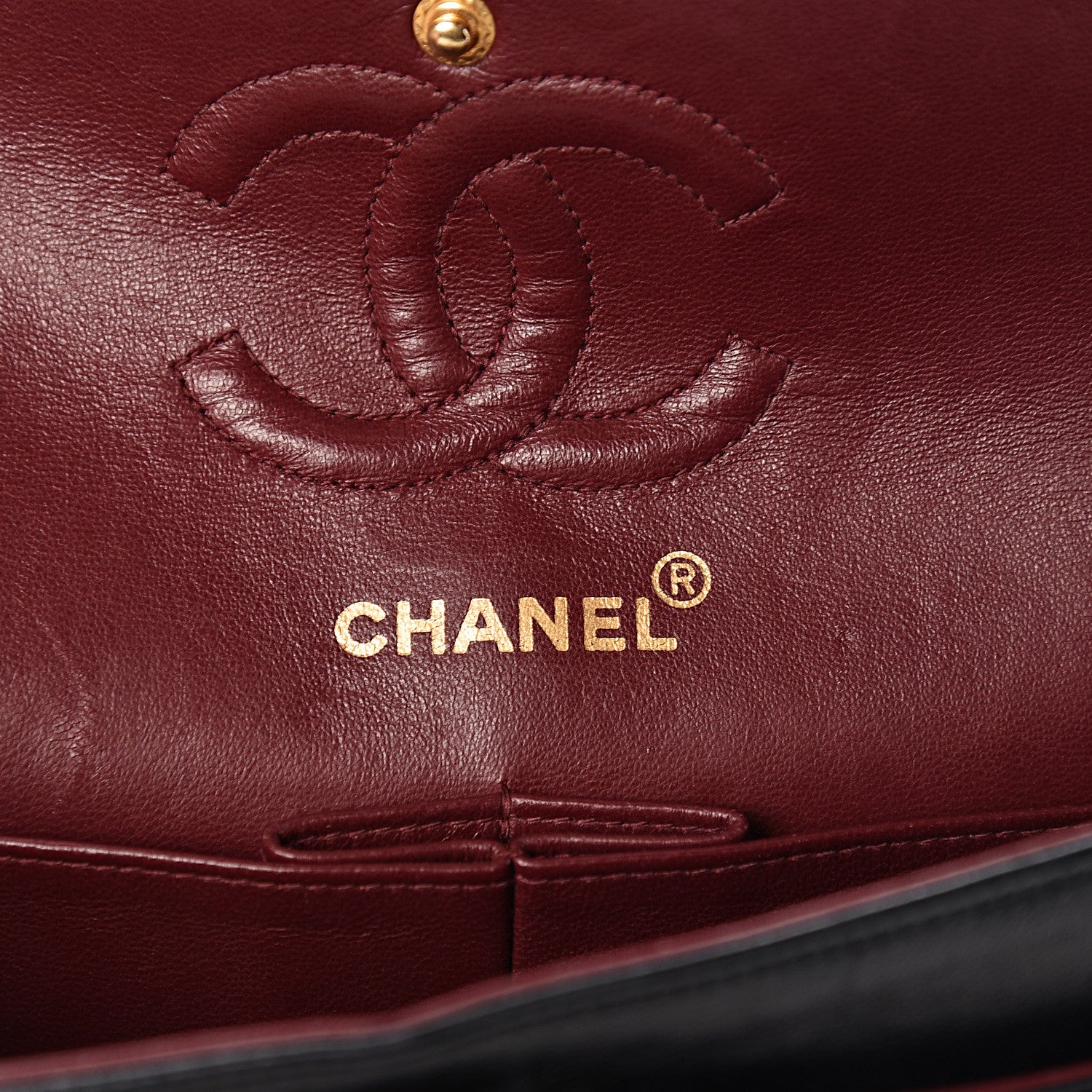 Chanel Lambskin Quilted Small Double Flap Black 6 of 11