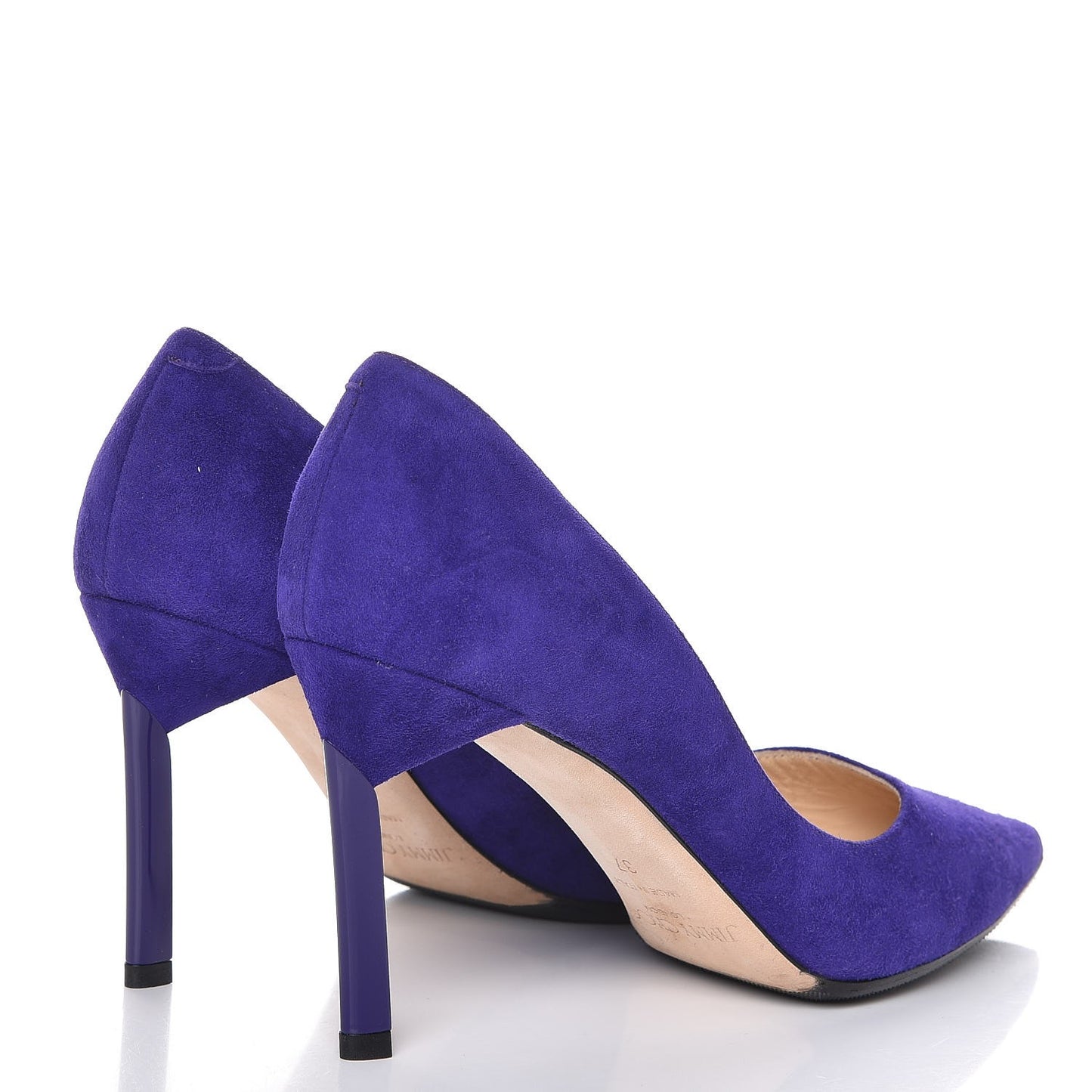 Suede Tish Pumps 37 Violet