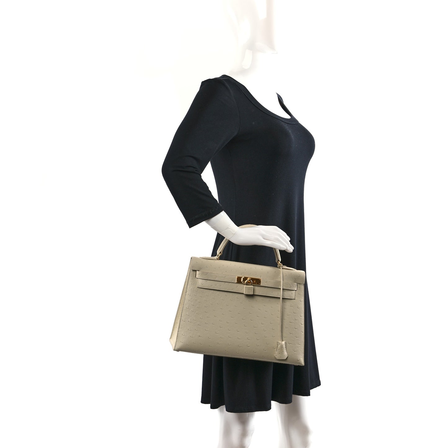 Ostrich Kelly Sellier 32