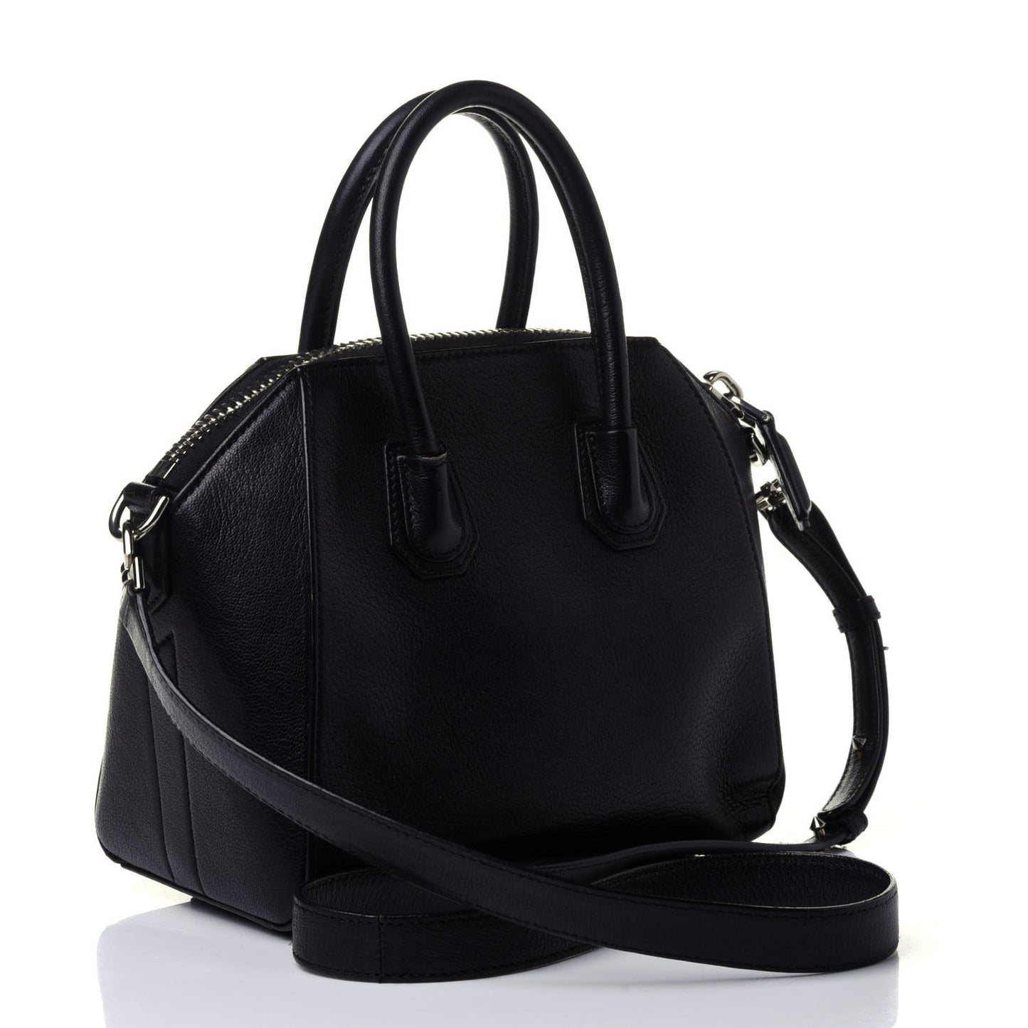 Sugar Goatskin Mini Antigona Black