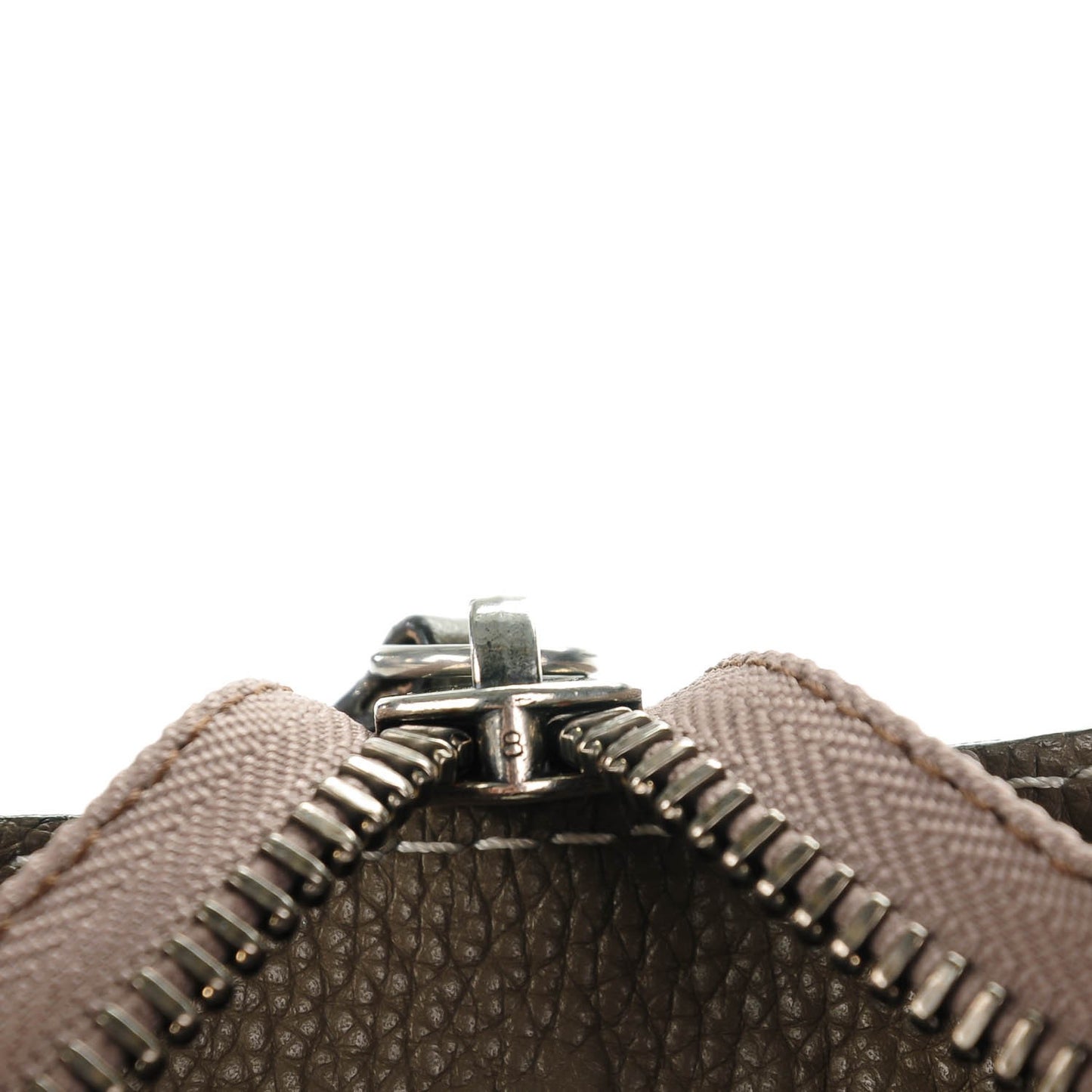 Drummed Calfskin Mini Luggage Souris