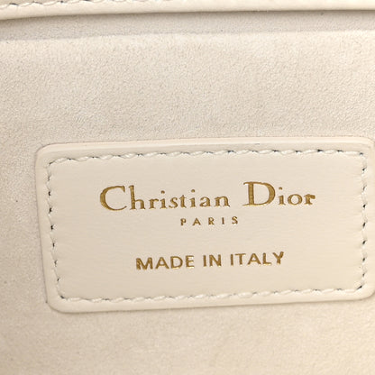 Christian Dior Lambskin Butterfly Cannage Lady D-Joy White 6 of 10