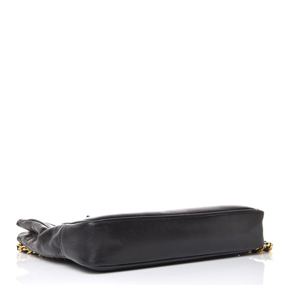 Chanel Lambskin Quilted Shopping Tote Black 4 of 7