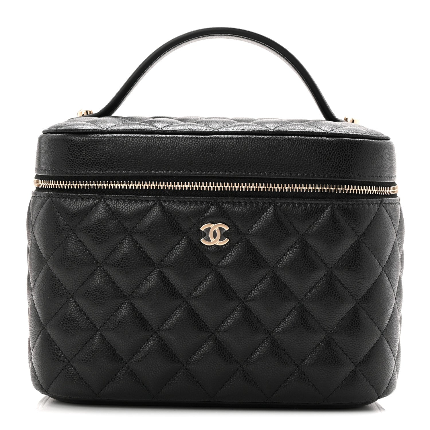 Chanel Caviar Quilted Large Vanity Pouch Black 1 of 8