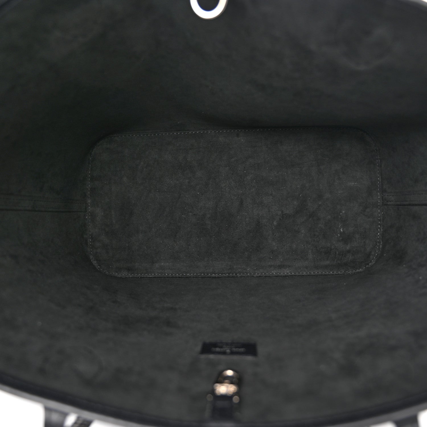 Louis Vuitton Epi Neverfull MM Black 6 of 10
