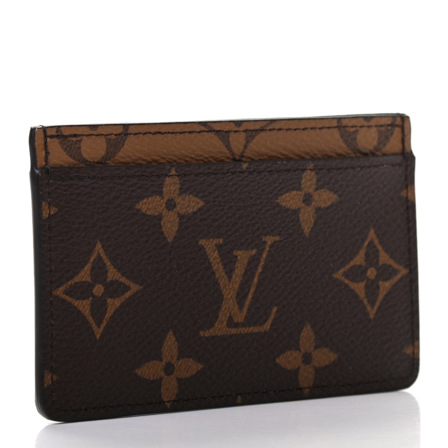 Reverse Monogram Card Holder