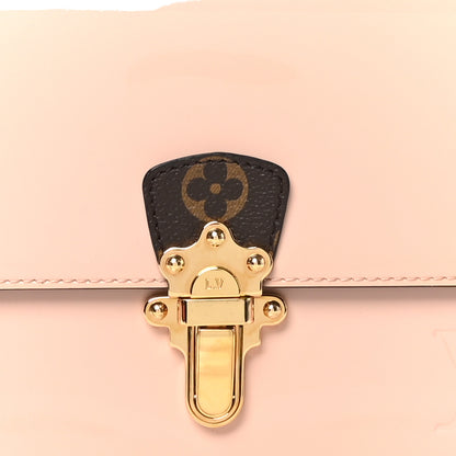 Louis Vuitton Patent Calfskin Monogram Cherrywood BB Rose Ballerine 7 of 10
