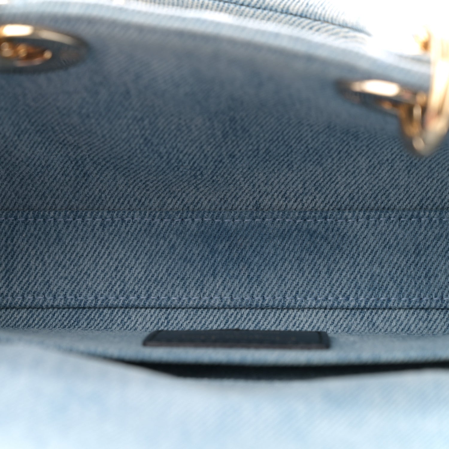 Christian Dior Denim Macrocannage Lady D-Joy Blue 5 of 10