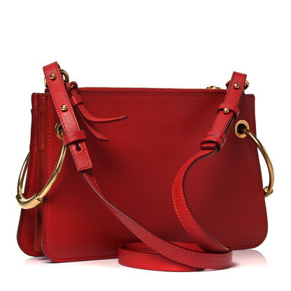 Chloe Calfskin Suede Small Roy Bag Earthy Red 2 of 8
