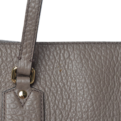 Burberry Heritage Grain Medium Woodbury Tote Pale Taupe 10 of 12