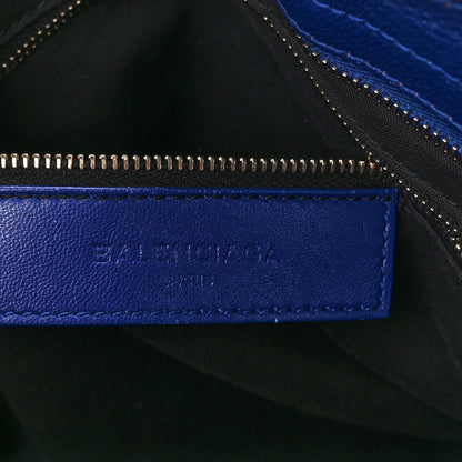 Balenciaga Chevre Hamilton Gold Metallic Edge Hardware City Bleu Roi 7 of 11