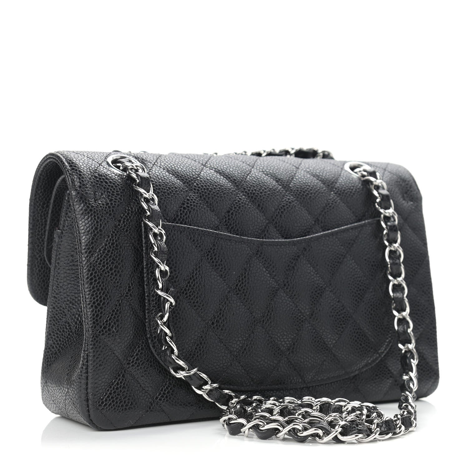 Chanel Caviar Quilted Small Double Flap Black 3 of 9