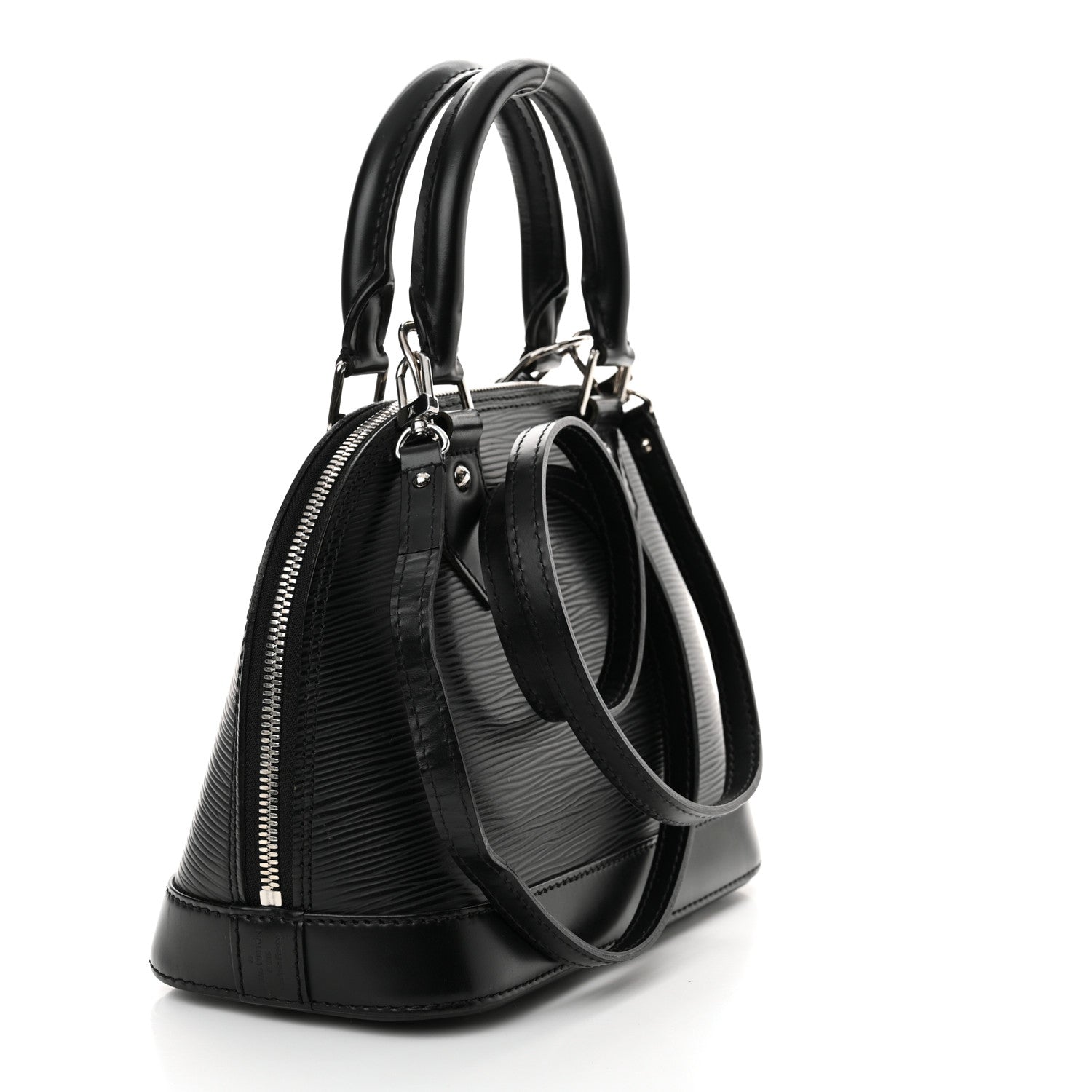 Louis Vuitton Epi Alma BB Black 3 of 11