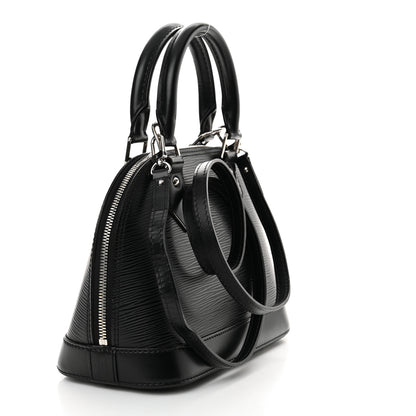 Louis Vuitton Epi Alma BB Black 3 of 11