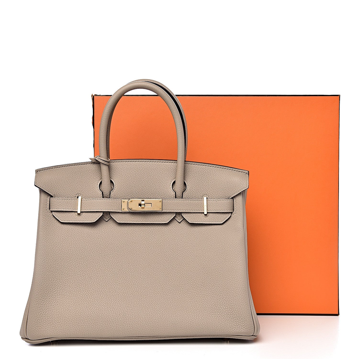 Hermes Togo Birkin 30 Gris Tourterelle 34 of 34