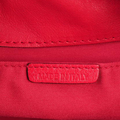 Burberry Haymarket Check Small Leah Shoulder Bag Pink Azalea 6 of 8
